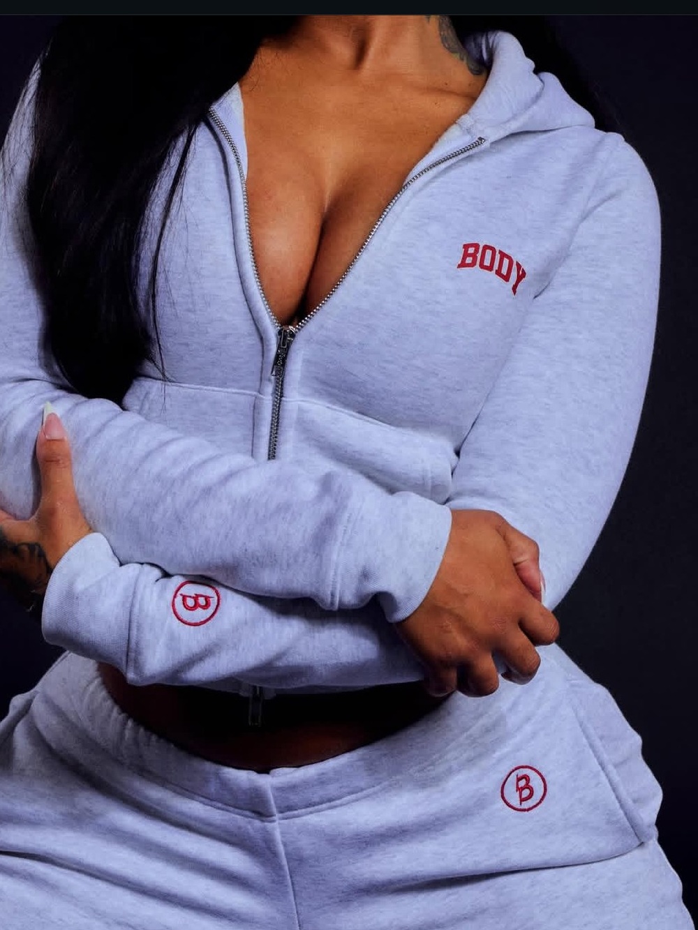 Body By Raven Tracy Backshot 2.0 hoodie only
